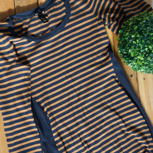 H&M Basics Striped Sweater Dress